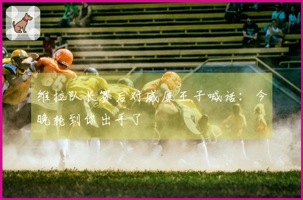 维拉队长赛后对威廉王子喊话：今晚轮到你出手了